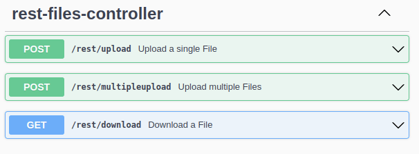 spring boot rest upload download