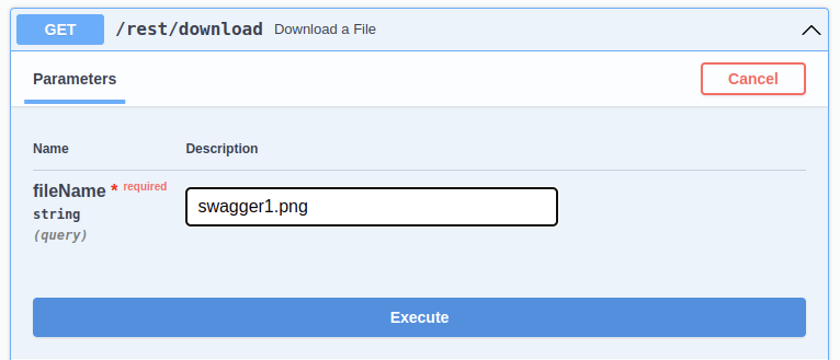swagger rest file download