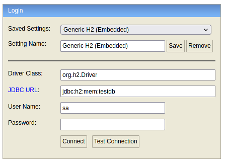 spring boot h2 database