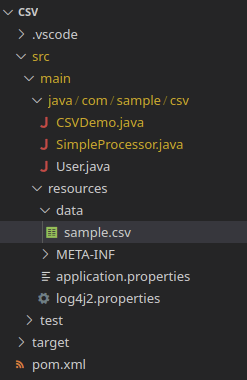 camel csv tutorial