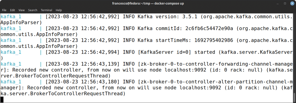 kafka with docker tutorial