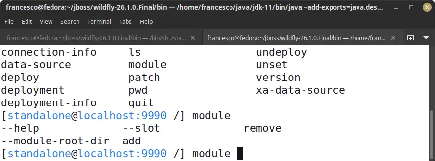 jboss add module cli