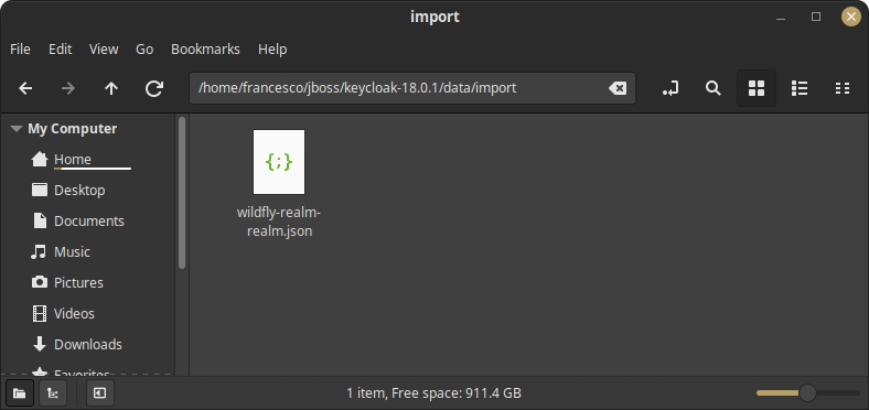 keycloak export realm